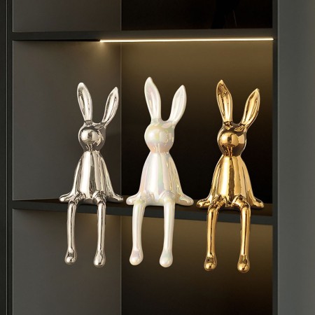 Figura Decorativa Radiant Rabbit Pearl