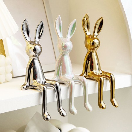 Figura Decorativa Radiant Rabbit Pearl