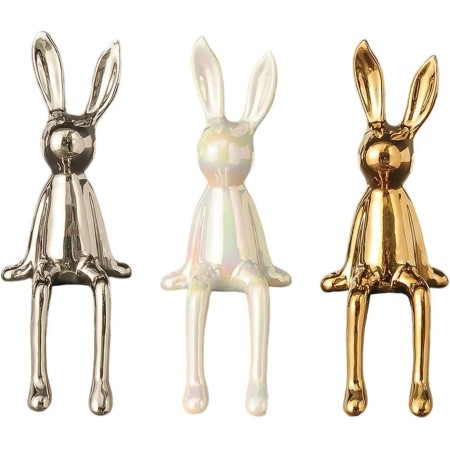 Figura Decorativa Radiant Rabbit Pearl