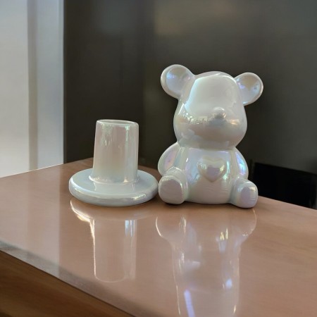 Soporte para Palillos de Dientes Bear Pearl