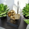 Figura Decorativa Soporte para Llaves Elegance Gold Silver