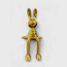 Figura Decorativa Luxe Lapin Small Gold