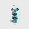 Figura Decorativa Chic Bears Turquoise