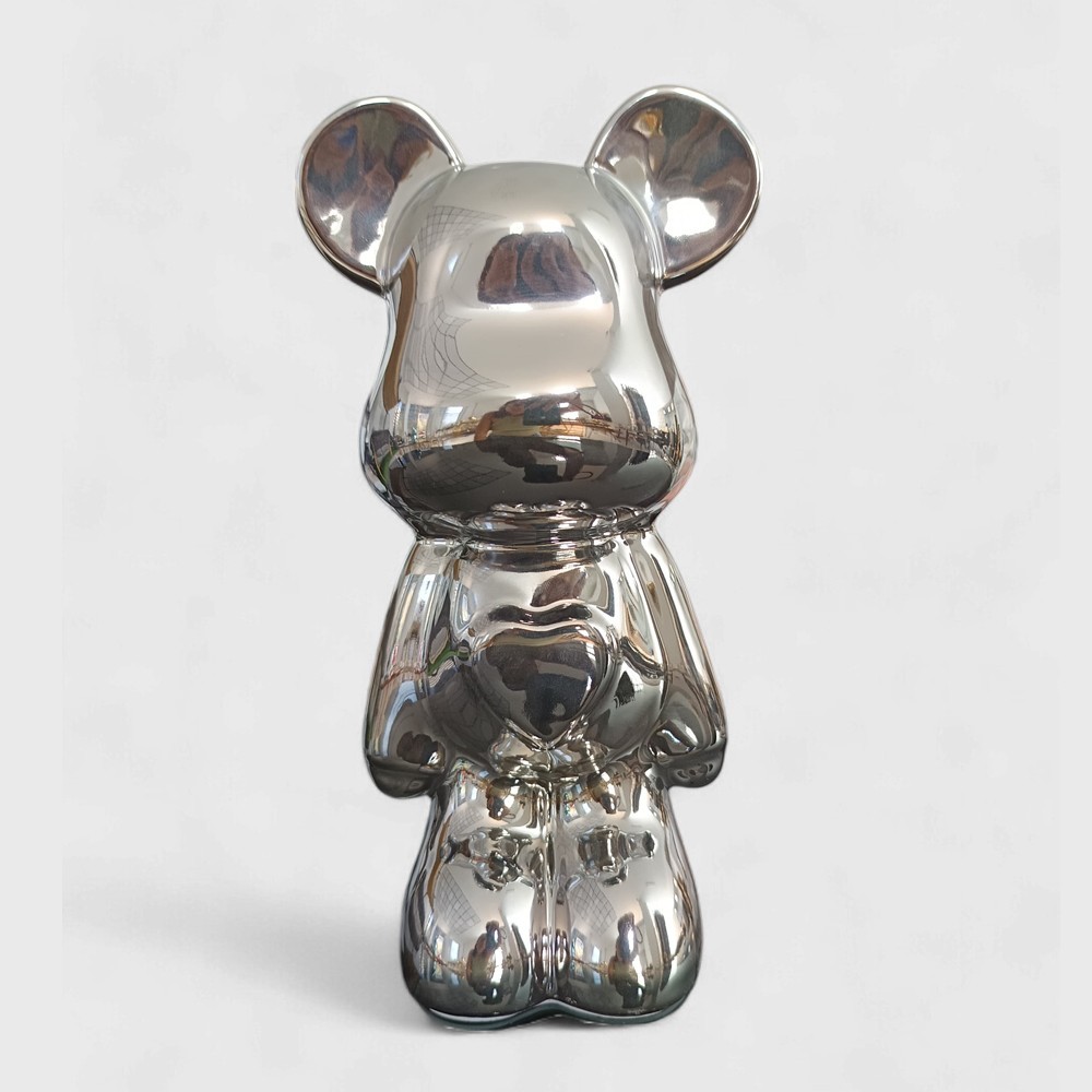 Figura Decorativa Chic Bears Silver