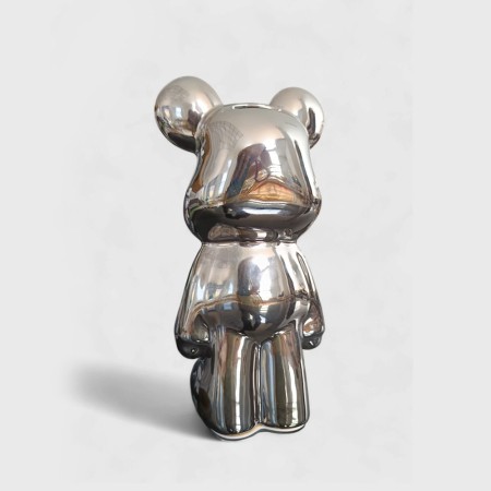 Figura Decorativa Chic Bears Silver