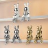 Figura Decorativa Bunny Space Gold