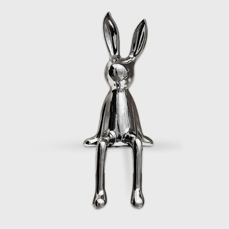 Figura Decorativa Radiant Rabbit Silver