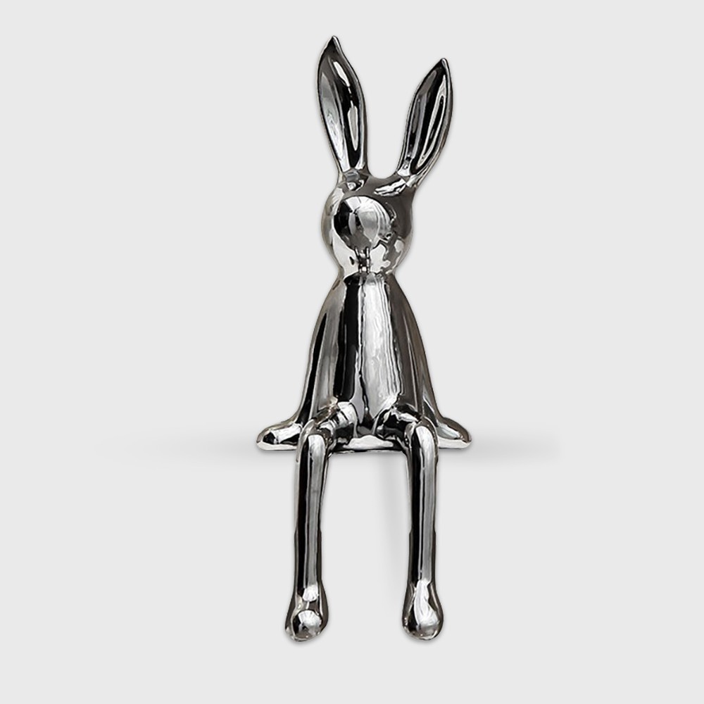 Figura Decorativa Radiant Rabbit Silver