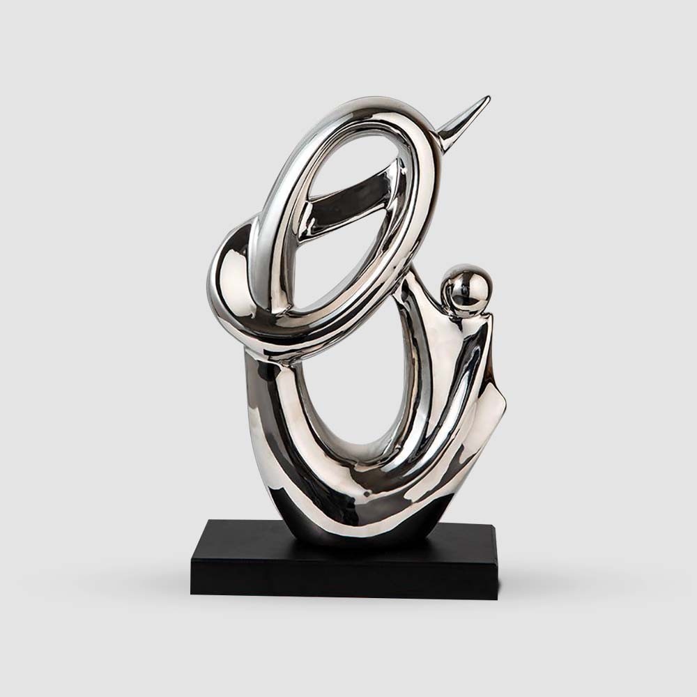 Figura Decorativa Eterna Conexión Silver