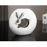 Florero Decorativo Harmony White Silver