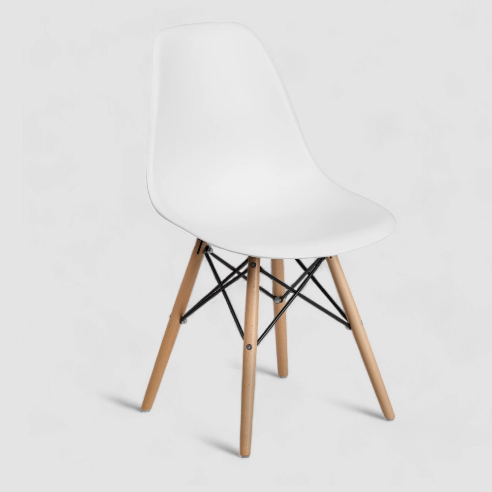 Silla Estilo Moderno Blanca