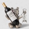 Soporte para Botella de Vino Bulldog Silver