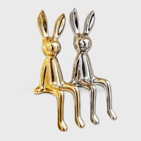 Figura Decorativa Radiant Rabbit Gold